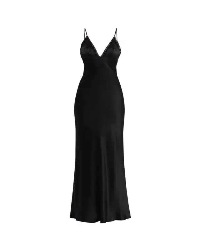 Elsa Silk Gown