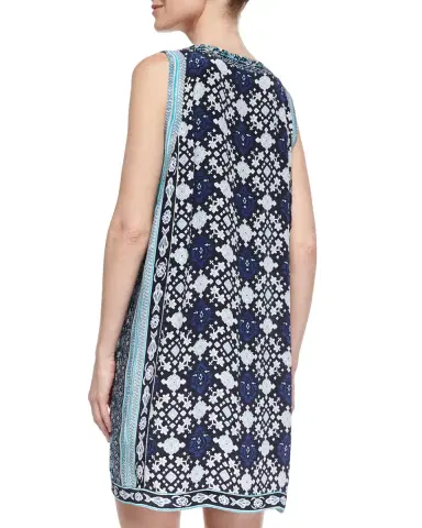 Simkhai Ziva Sleeveless Embellished Mini Dress | Thumbnail 5 Simkhai Ziva Sleeveless Embellished Mini Dress | Thumbnail 5