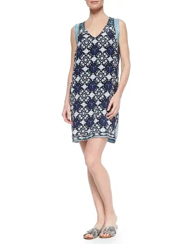 Simkhai Ziva Sleeveless Embellished Mini Dress | Thumbnail 6 Simkhai Ziva Sleeveless Embellished Mini Dress | Thumbnail 6