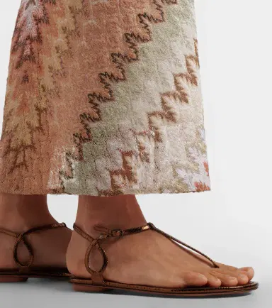 Aquazzura Almost Bare leather thong sandals | Thumbnail 6