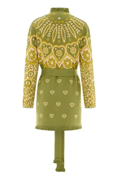 HAYLEY MENZIES Dalton Cardigan - Green | Thumbnail 5