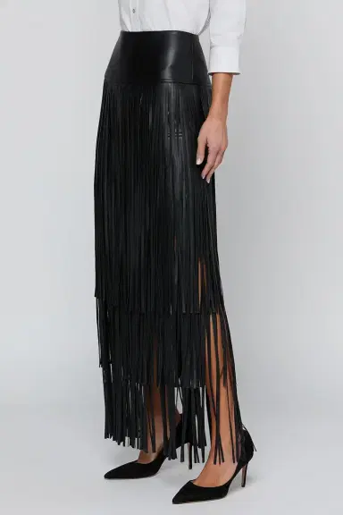 L'Agence Karolina Skirt - Black | Thumbnail 4 L'Agence Karolina Skirt - Black | Thumbnail 4