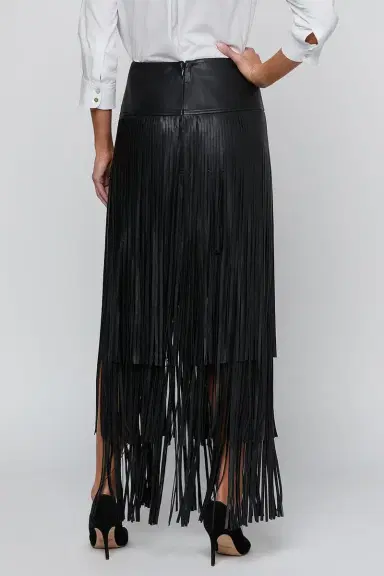L'Agence Karolina Skirt - Black | Thumbnail 5 L'Agence Karolina Skirt - Black | Thumbnail 5