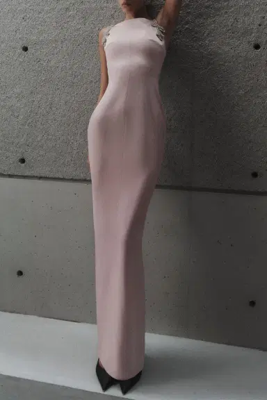 RACHEL GILBERT Oryx Column Gown | Thumbnail 2