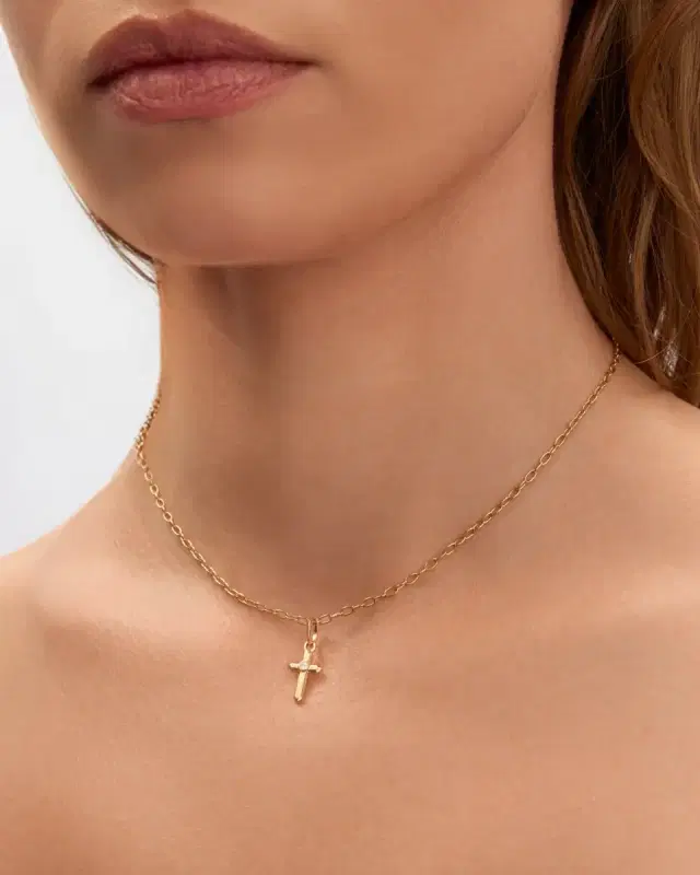 Jennifer Fisher Mini Cross Charm
