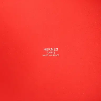 HERMÈS Hermes Picotin Cargo 18 Orange Field Swift and Toile Canvas Palladium Hardware | Thumbnail 8