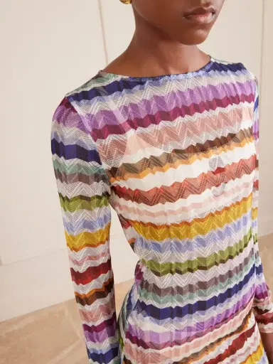 Missoni Striped Crochet-knit Coverup | Thumbnail 5