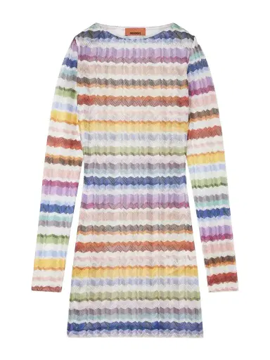 Missoni Striped Crochet-knit Coverup | Thumbnail 1
