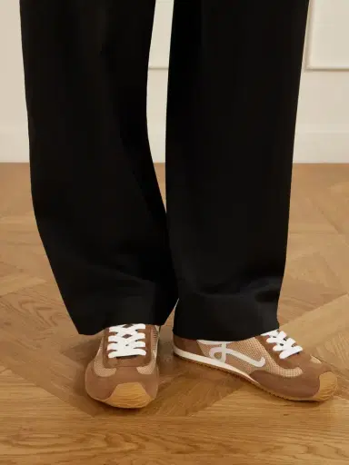 Loewe Ballet Runner 2.0 Logo-appliquéd Suede-trimmed Mesh Sneakers | Thumbnail 2 Loewe Ballet Runner 2.0 Logo-appliquéd Suede-trimmed Mesh Sneakers | Thumbnail 2