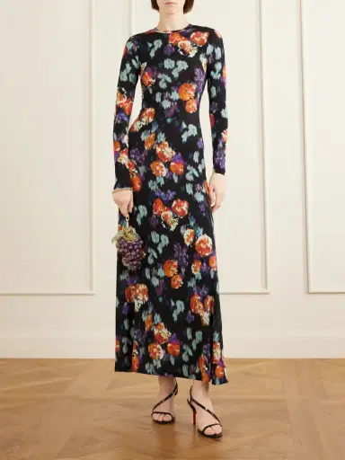 Ulla Johnson Amari Floral-print Jersey Maxi Dress | Thumbnail 2 Ulla Johnson Amari Floral-print Jersey Maxi Dress | Thumbnail 2