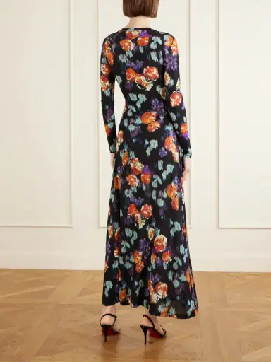 Ulla Johnson Amari Floral-print Jersey Maxi Dress | Thumbnail 3 Ulla Johnson Amari Floral-print Jersey Maxi Dress | Thumbnail 3