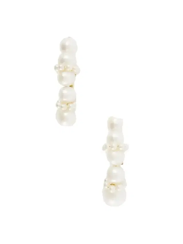 Completedworks Recycled Gold Vermeil And Pearl Earrings