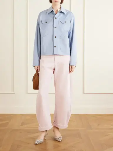 Frame The Bubble High-rise Wide-leg Jeans | Thumbnail 2 Frame The Bubble High-rise Wide-leg Jeans | Thumbnail 2