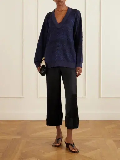 Missoni Striped Crochet-knit Sweater | Thumbnail 2 Missoni Striped Crochet-knit Sweater | Thumbnail 2