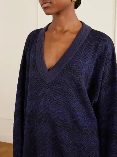 Missoni Striped Crochet-knit Sweater | Thumbnail 4 Missoni Striped Crochet-knit Sweater | Thumbnail 4