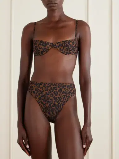 Haight Mah Leopard-print Bikini Briefs | Thumbnail 2