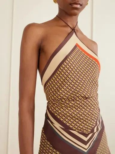 SIR. Cooper Printed Twill Top | Thumbnail 4