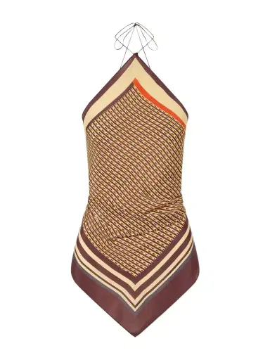 SIR. Cooper Printed Twill Top | Thumbnail 1