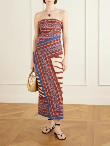 Johanna Ortiz Paraiso Agreste Printed Cotton-voile Maxi Dress | Thumbnail 2