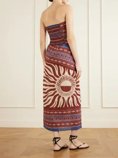 Johanna Ortiz Paraiso Agreste Printed Cotton-voile Maxi Dress | Thumbnail 3