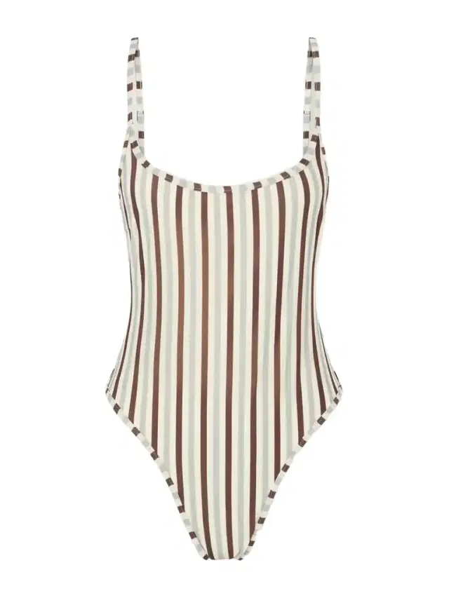 Haight Pipping Thidu Striped Swimsuit