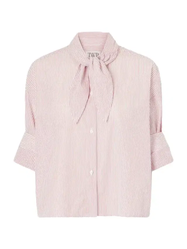 TWP Tie One On Striped Cotton-poplin Shirt