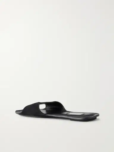 TOTEME Suede Slides | Thumbnail 3 TOTEME Suede Slides | Thumbnail 3