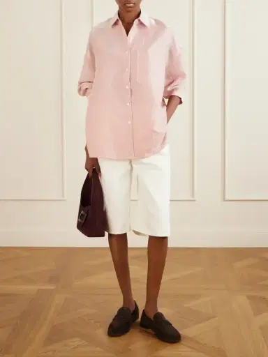 TWP Something Borrowed Striped Cotton-organza Shirt | Thumbnail 2