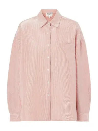 TWP Something Borrowed Striped Cotton-organza Shirt | Thumbnail 1
