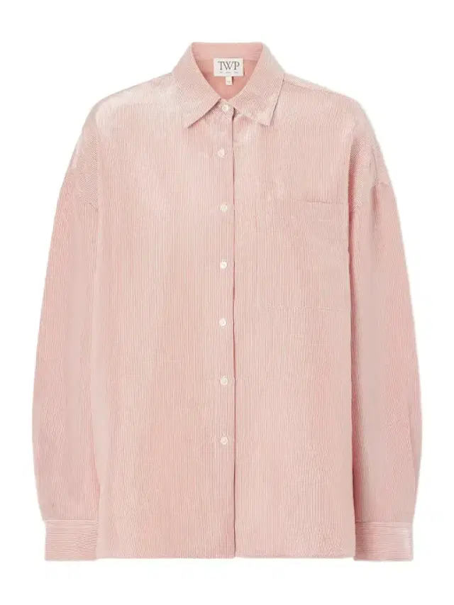 Something Borrowed Striped Cotton-organza Shirt