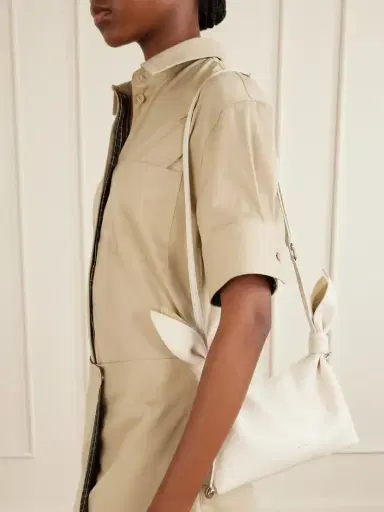 Loewe Scarf Mini Knot-detailed Leather Shoulder Bag | Thumbnail 2 Loewe Scarf Mini Knot-detailed Leather Shoulder Bag | Thumbnail 2