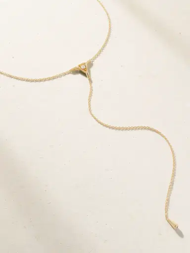 Nikos Koulis 18-karat Gold Diamond Necklace | Thumbnail 4
