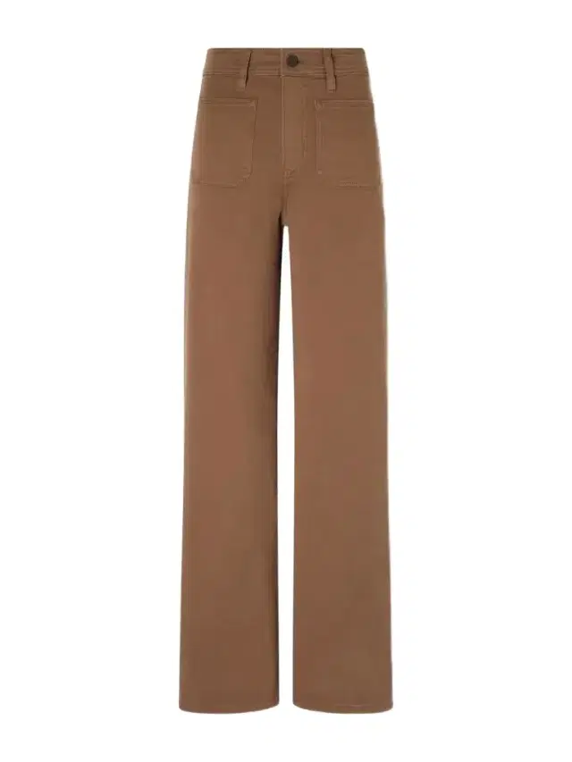 Frame Le Slim Palazzo Harbor Pocket High-rise Wide-leg Jeans