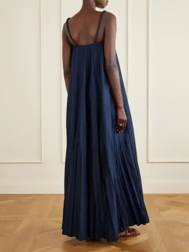 ANDRES OTALORA Asali Contigo Cotton-poplin Maxi Dress | Thumbnail 3 ANDRES OTALORA Asali Contigo Cotton-poplin Maxi Dress | Thumbnail 3