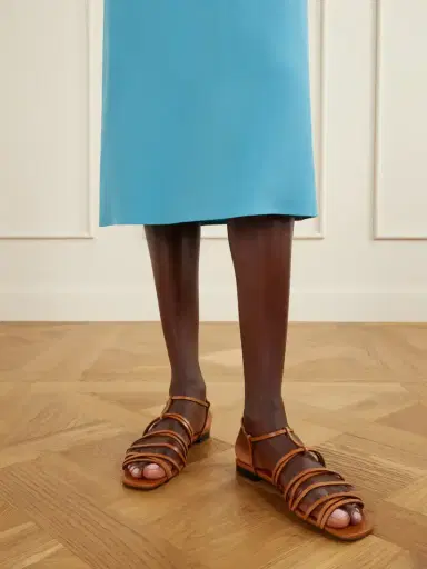 Jil Sander Hydra Leather Sandals | Thumbnail 2 Jil Sander Hydra Leather Sandals | Thumbnail 2