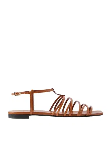 Jil Sander Hydra Leather Sandals | Thumbnail 1 Jil Sander Hydra Leather Sandals | Thumbnail 1