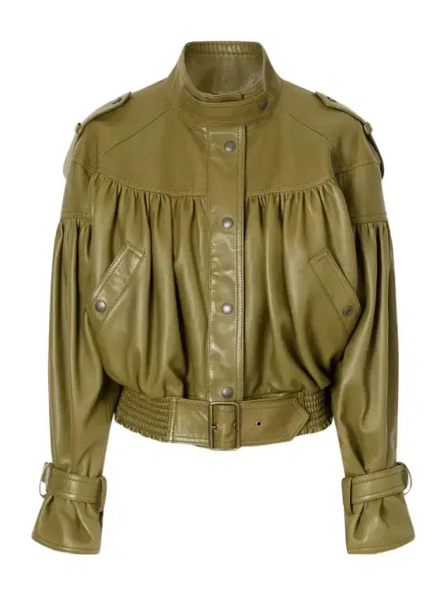 Chloé Leather Bomber Jacket