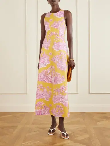 Marta Ferri Colonna Printed Cotton Maxi Dress | Thumbnail 2 Marta Ferri Colonna Printed Cotton Maxi Dress | Thumbnail 2