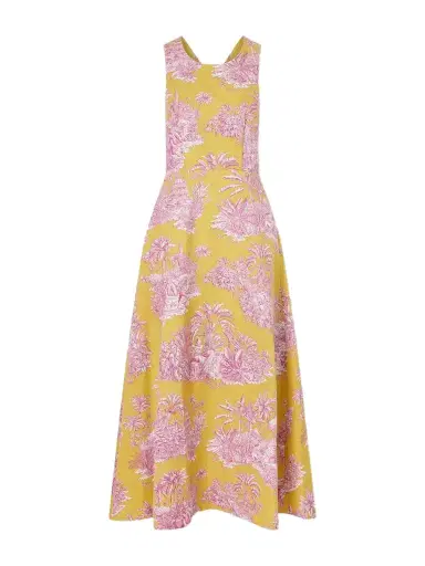 Marta Ferri Colonna Printed Cotton Maxi Dress | Thumbnail 1 Marta Ferri Colonna Printed Cotton Maxi Dress | Thumbnail 1