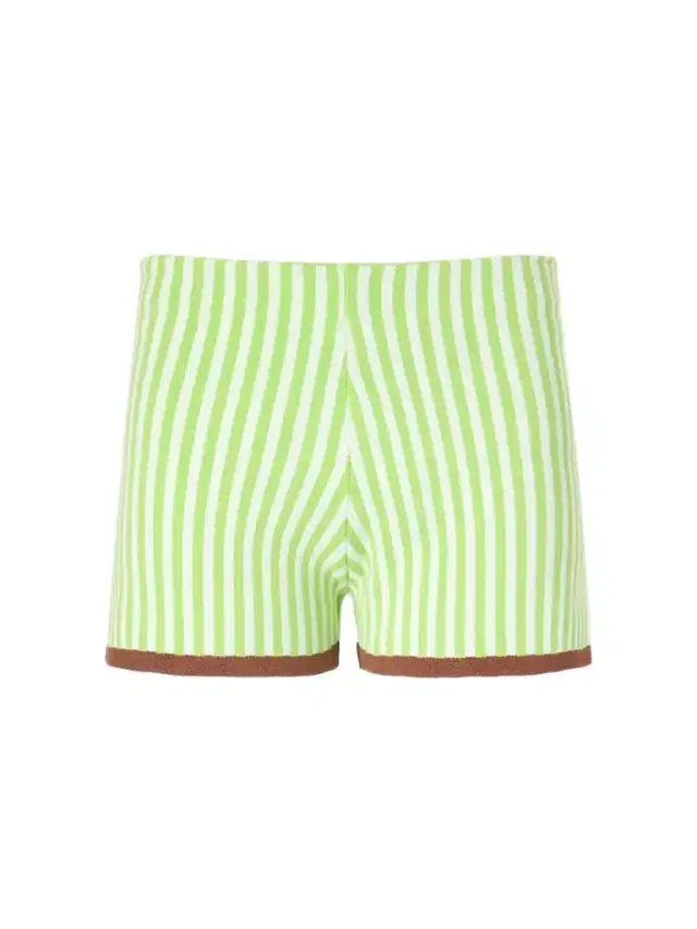 Haight Bella Striped Cotton-blend Shorts