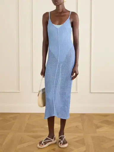 Haight Luna Open-knit Midi Dress | Thumbnail 2 Haight Luna Open-knit Midi Dress | Thumbnail 2