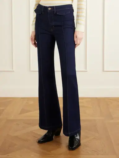 Frame The Icon Mid-rise Flared Jeans | Thumbnail 3 Frame The Icon Mid-rise Flared Jeans | Thumbnail 3
