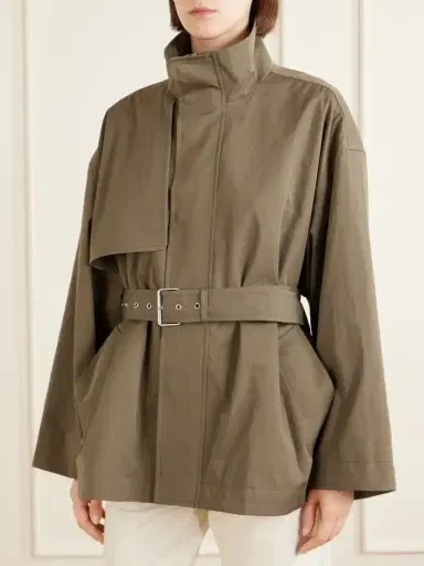 Frame The Short Field Belted Cotton-twill Jacket | Thumbnail 3 Frame The Short Field Belted Cotton-twill Jacket | Thumbnail 3