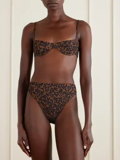 Haight Barbara Leopard-print Bikini Top | Thumbnail 2 Haight Barbara Leopard-print Bikini Top | Thumbnail 2
