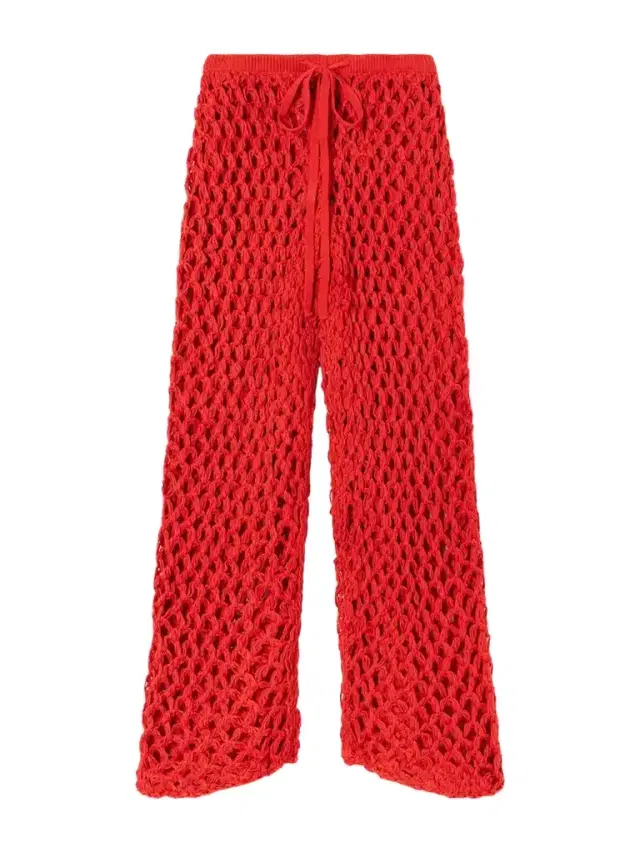 Haight Clara Crocheted Straight-leg Pants