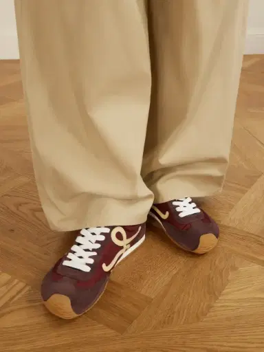 Loewe Ballet Runner 2.0 Logo-appliquéd Suede-trimmed Shell Sneakers | Thumbnail 2 Loewe Ballet Runner 2.0 Logo-appliquéd Suede-trimmed Shell Sneakers | Thumbnail 2