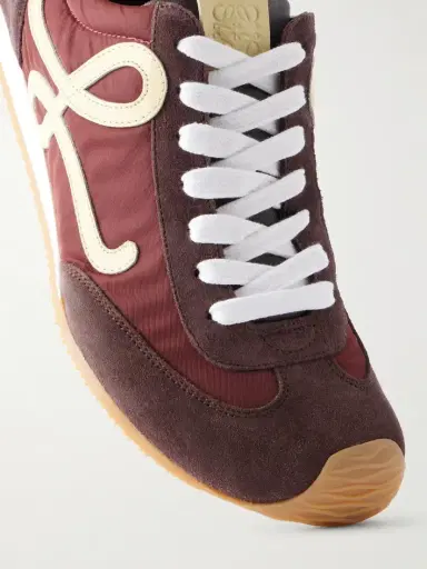Loewe Ballet Runner 2.0 Logo-appliquéd Suede-trimmed Shell Sneakers | Thumbnail 5 Loewe Ballet Runner 2.0 Logo-appliquéd Suede-trimmed Shell Sneakers | Thumbnail 5
