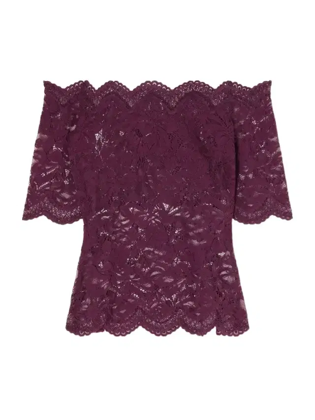 Rabanne Off-the-shoulder Lace Blouse