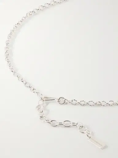 Completedworks Pendulum Recycled Silver, Cubic Zirconia, Crystal And Pearl Necklace | Thumbnail 3 Completedworks Pendulum Recycled Silver, Cubic Zirconia, Crystal And Pearl Necklace | Thumbnail 3