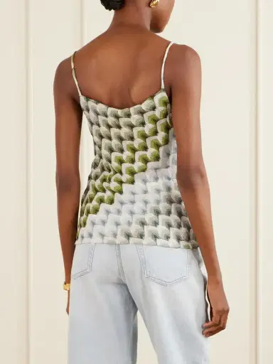 Missoni Metallic Crochet-knit Tank | Thumbnail 3